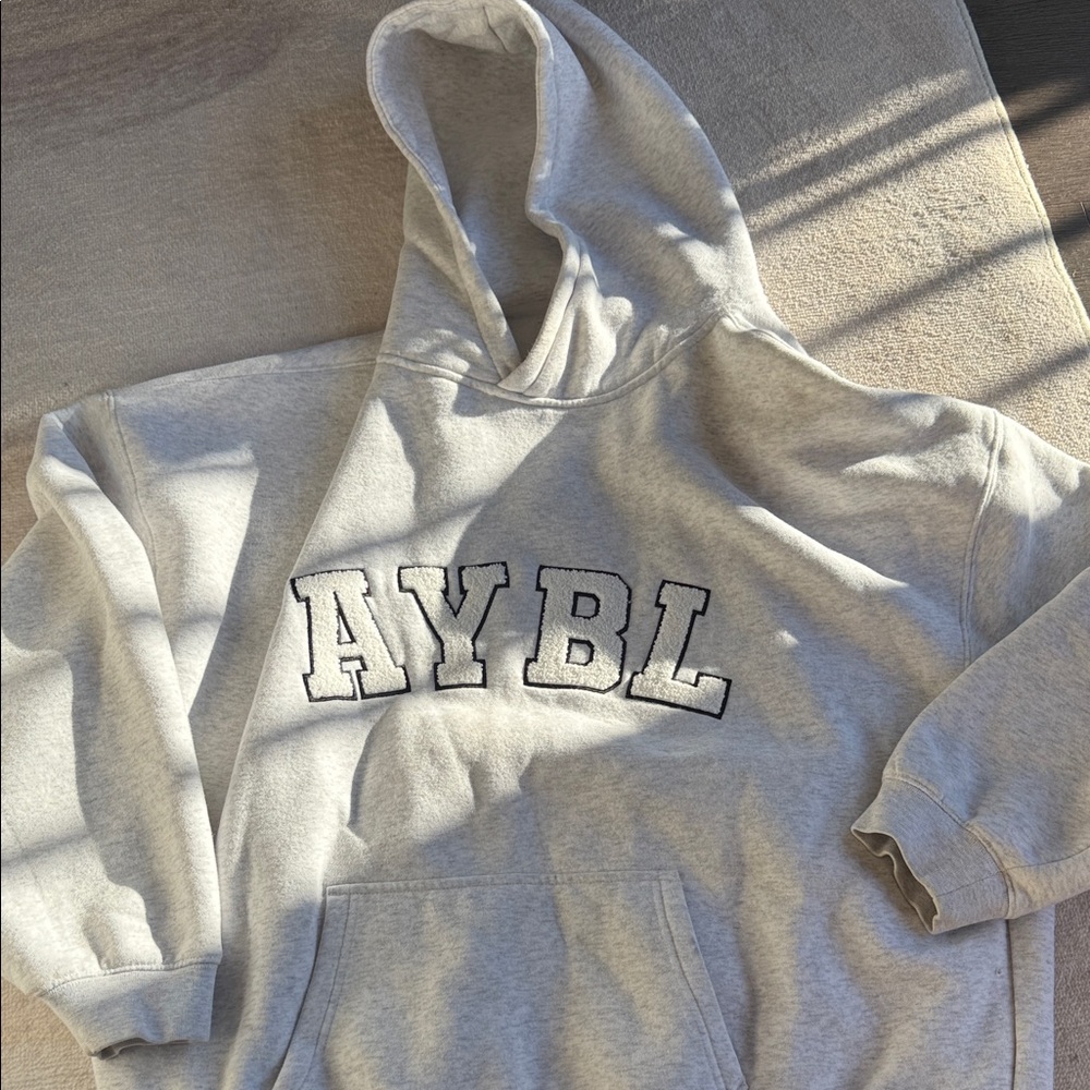 AYBL Light Gray Pullover Hoodie